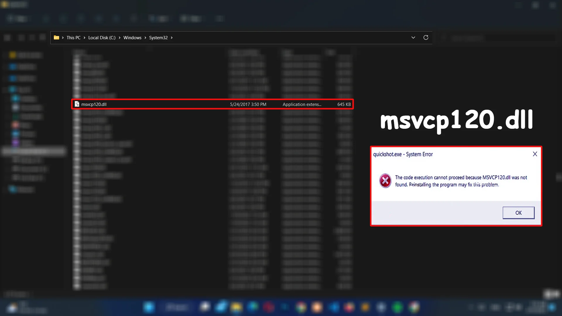 Download msvcp120 DLL
